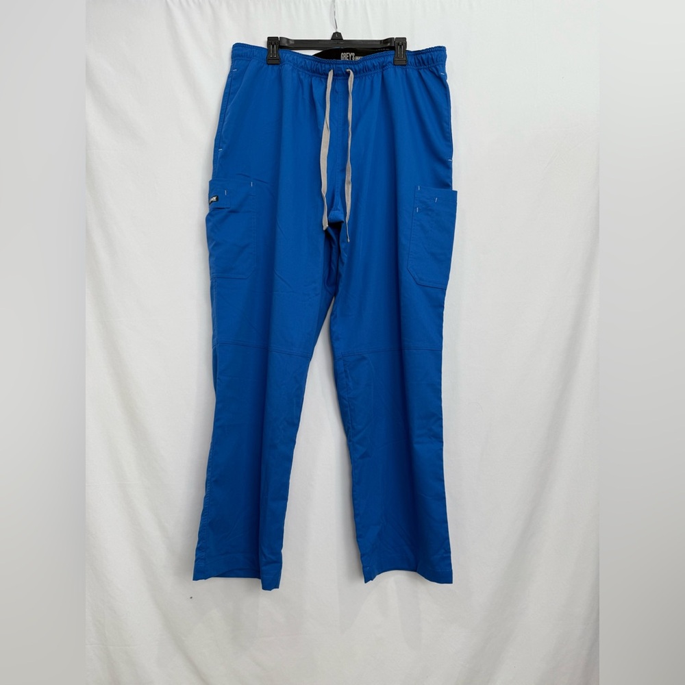 Grey's Anatomy Signature Professional Wear Scrub Pants Blue Women's Size 2XL
